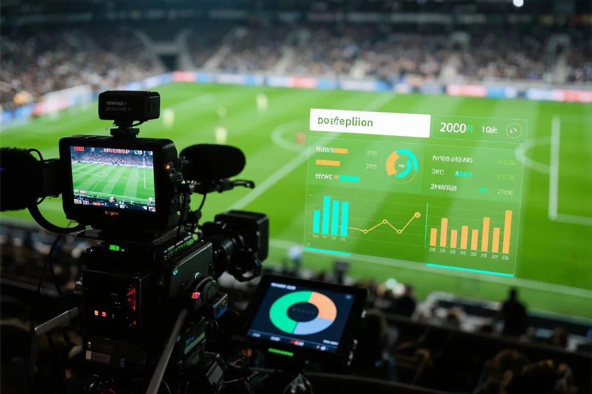 直播技术与数据示意